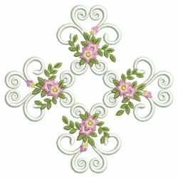 Heirloom Flower Symmetry 03 machine embroidery designs