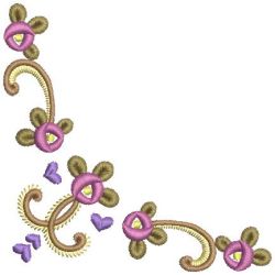 Rose Corner 10 machine embroidery designs