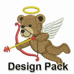 Cupid Bears machine embroidery designs