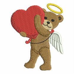 Cupid Bears 03 machine embroidery designs