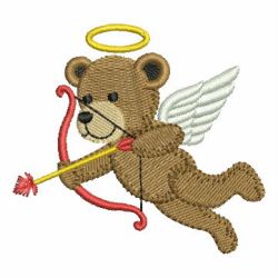 Cupid Bears 06 machine embroidery designs