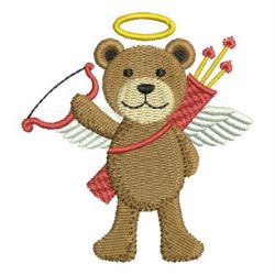 Cupid Bears 08 machine embroidery designs