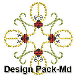 Heirloom Ladybug Quilts(Md) machine embroidery designs