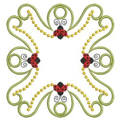 Heirloom Ladybug Quilts 03(Sm) machine embroidery designs