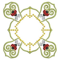 Heirloom Ladybug Quilts 05(Lg) machine embroidery designs