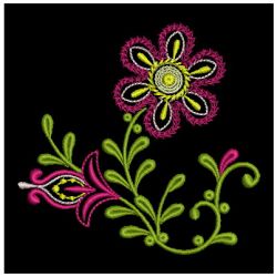 Artistic Flowers 2 04 machine embroidery designs