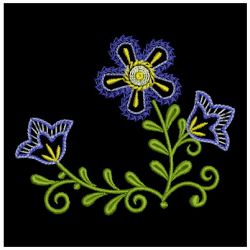 Artistic Flowers 2 08 machine embroidery designs