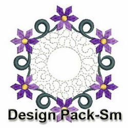 Flower Wreath 1 machine embroidery designs