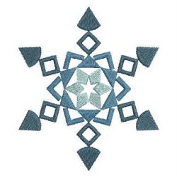 Paletted Snowflakes 03(Md) machine embroidery designs