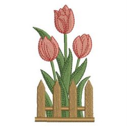 Fragrant Tulips 2 08 machine embroidery designs