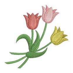 Fragrant Tulips 2 10 machine embroidery designs