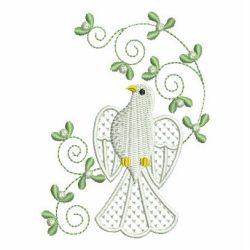 Heirloom Christmas Dove 10 machine embroidery designs