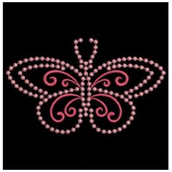 Candlewicking Butterfly 02(Sm) machine embroidery designs