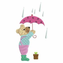 In the Rain 05 machine embroidery designs