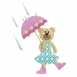 In the Rain 08 machine embroidery designs