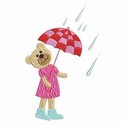 In the Rain 10 machine embroidery designs