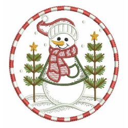 Vintage Cute Snowman 2 05