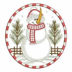 Vintage Cute Snowman 2 08