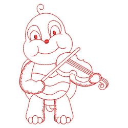 Redwork Cute Turtle 05(Lg)