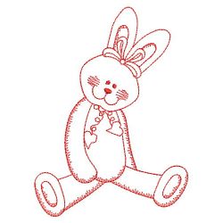 Redwork Bunny 3 03(Sm) machine embroidery designs