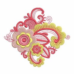 Folr Art Flowers 07 machine embroidery designs