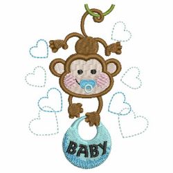 Baby Monkey machine embroidery designs