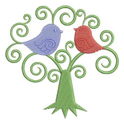 Fancy Bird 10 machine embroidery designs