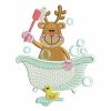 Bathing Reindeer 02