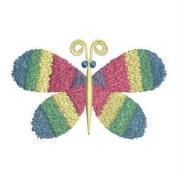 Fancy Colorful Butterfly 01 machine embroidery designs