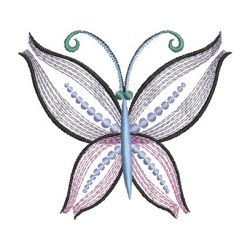 Fancy Colorful Butterfly 03 machine embroidery designs