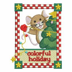 Christmas Mice 03 machine embroidery designs