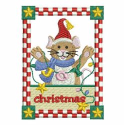 Christmas Mice 08 machine embroidery designs