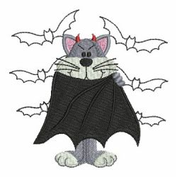 Halloween Cat 05 machine embroidery designs