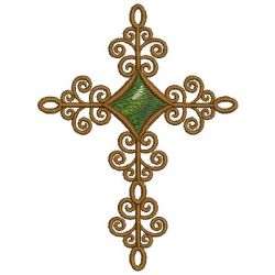 Assorted Crosses 3 machine embroidery designs