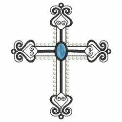 Assorted Crosses 4 01 machine embroidery designs