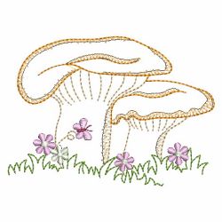 Mushrooms 08 machine embroidery designs