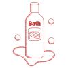 Redwork Bath Time 04(Md)